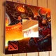 Дзеркало «Гра Дота 2. Dota 2» для фанатів ігор, прикраса інтер'єру кімнати, спальні, офіса - зображення 1