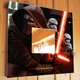 Зеркало "Звёздные войны. Star Wars" подарок фанату фильма, декор интерьера для спальни, кафе, игровой - изображение 1