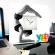 Интерьерные тематические стильные часы "Йога для всех. Yoga for all" украшение студии, комнаты, спальни - изображение 3