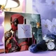 Годинник "Дедпул. Deadpool. Marvel. Марвел" подарунок фанатам коміксів, супергероїв крутий декор для дитячої кімнати, спальні - зображення 3