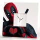 Часы "Дэдпул. Deadpool. Marvel. Марвел" подарок фанатам комиксов, супергероев крутой декор для детской комнаты - изображение 1