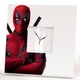 Тематические часы "Дэдпул. Deadpool. Marvel. Марвел" для фанатов комиксов, супергероев, крутой декор - изображение 2