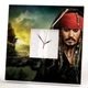 Часы "Пираты Карибского моря. Pirates of the Caribbean" крутой подарок фанатам кино, украшение дома - изображение 1