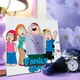 Часы "Мультфильм Гриффины. Family Guy" украшение интерьера спальни, кафе, офиса - изображение 2