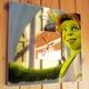 Стильные часы "Шрек. Фиона. Shrek" герои мультфильма, украшение для детской комнаты, спальни - изображение 2