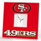 Часы "San Francisco 49ers" американский футбол NFL команды, для фанатов НФЛ, подарок для спальни, спорт клуба, бара - изображение 1