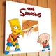 Часы "Симпсоны. The Simpsons" герои мультфильма в детскую комнату, спальню, подарок фанату - изображение 2