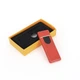 Электрозажигалка сенсорная USB электрическая спиральная зажигалка с индикатором заряда, Красная - изображение 8