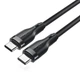 Кабель ACEFAST C8-03 USB-C to USB-C charging data cable 60 W/1,2 m Black - зображення 2