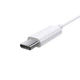 Дротові навушники Baseus Encok C17 Type-C lateral in-ear Wired Earphone 1.1м White (NGCR010002) - зображення 4