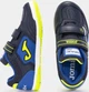 Футзалки (бампы) детские Joma TOP FLEX JR темно-сине-салатовые 31 TPJW2403INV - изображение 4