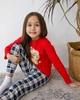 Комплект Nicoletta на дівчинку - тигреня Happy Years, Червоний, 128 - зображення 3