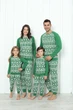 Чоловічий комплект Nicoletta із штанами - Новорічний орнамент - Family look для родини, Зелений, 2xl - зображення 2
