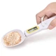 Ложка-весы/электронные кухонные весы 0.1-500 грамм с LED дисплеем Kitchen Helper белые (LB-67633) - изображение 1