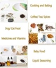 Ложка-весы/электронные кухонные весы 0.1-500 грамм с LED дисплеем Kitchen Helper белые (LB-67633) - изображение 5