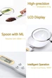 Ложка-весы/электронные кухонные весы 0.1-500 грамм с LED дисплеем Kitchen Helper белые (LB-67633) - изображение 6