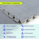 Підлога-пазл плюшевий СВІТЛО-СІРИЙ 60*60*1cm - зображення 4
