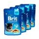 Набор паучей "3+1" для котят Brit Premium Cat pouch Chicken Chunks for Kitten с курицей 4х100г - изображение 4