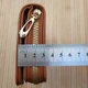 На кнопці кошелек женский рижий 807 рижий11.5/9см - изображение 3
