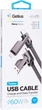 Кабель USB Gelius Twister GP-UCN004 4в1 USB-A/Type-C to Type-C/Lightning 60W 1.2 м Gray (2099900965401) - изображение 6