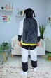 Чоловічі кігурумі доросла та підліткова Kigurumi DC Batman Бетмен Сірий S 145-155 см (1060/2) - зображення 4