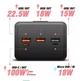 Павербанк 100W с быстрой зарядкой 40000 mAh повербанк для ноутбука Proove Giant 67723 Quick Charge для дома powerbank с Power Delivery для телефона павер банк pawerbank для планшета белого цвета - изображение 4