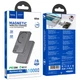 Power Bank Hoco Q26A 10000mAh PD20W з бездротовою зарядкою 15W магнітний magsafe LED-індикатор Сірий - изображение 2