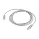Патч-корд мережевий Trinix UTP, RJ-45, CAT.5 3m Gray (73-00622) - зображення 1