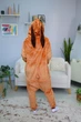 Пижама кигуруми My Kigu Женская Pokemon Eevee Покемон Иви Коричневый размер S 144-155 см (110941) - изображение 4