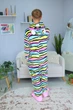 Піжама Кігурумі My Kigu Чоловіча Райдужний Кіт Різнобарвний розмір S 144-155 см (21036411) - зображення 5