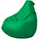 Кресло Мешок Груша Оксфорд Waterproof (2XL-120х85) iQmebel Зеленый (сьемный чехол) - изображение 1