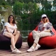Кресло Мешок Груша Оксфорд Waterproof (3XL-150х100) iQmebel Красный (сьемный чехол) - изображение 4