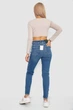 Джинсы женские стрейч Mom-fit, цвет синий, 244R1162, 27 - изображение 4