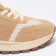 Sneakersy damskie skórzane Big Star Oo274A317 801 37 Beżowe (5900714811433) - obraz 6
