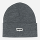 Czapka beanie Levi's 225984-11-55 One Size Szara (7613325944855) - obraz 1