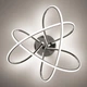 Люстра світлодіодна стельова LUMINARIA LIANA MONO 60W R490 CHROME/OPAL 220V IP20 4000K, LED світильник (без пульта) - зображення 3