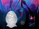 Ночник проектор звездного неба светодиодный Яйцо динозавра Bluetooth динамик пульт дистанционного управления - изображение 4