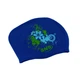 Шапочка для плавання для довгого волосся dark blue flowers SVN-1345 - изображение 1