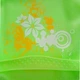Шапочка для плавання для довгого волосся light green flowers SVN-1348 - изображение 2