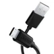 Кабель Choetech USB - micro USB (M/M), 1.2 м, Чорний (AB003) - зображення 1