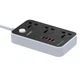 Удлинитель - фильтр сетевой 3+4 - LDNIO SC3412 POWER 3 Sockets 3 USB черный - изображение 2