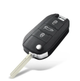 Корпус ключа Peugeot нового зразка 508 208 2008 308 3008 Citroen C3 C4 C4L Elysee на 3 кнопки - зображення 1