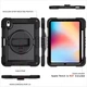 Чохол Carbon Armor Tablet на Apple iPad Mini 6 2021 (8.3") / чохол для планшета з ремінцем в комплекті / (чорний) - зображення 9