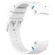 Ремінець для Samsung Galaxy Watch 7 - білий / силікон / Watchbands Seven (W50-7WB72158907) - зображення 3