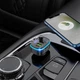 Автомобильный адаптер Hoco E62 Fast car BT FM transmitter Black зарядное устройство для телефона |2USB/1Type-C, TF/U Disk, 20W/3A, QC/PD| Черный - изображение 8