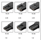 Набор переходников питания Type-C - DC для тримеров, машинок для стрижки (2pin) - изображение 1