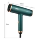 Фен для волос DSP 30253 с концентратором 1200W Green (3_05429) - изображение 2