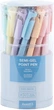 Набір масляних ручок Axent Soft Pastel 0.7 мм Сині 24 шт (AB1102-02-A) - зображення 3