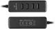 USB-хаб Real-El HQ-175 4xUSB-A 2.0 Черный (4743304102044) - изображение 8
