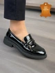 Лофери ALLSY 30025LT black 190302 чорний 41 26см - зображення 1